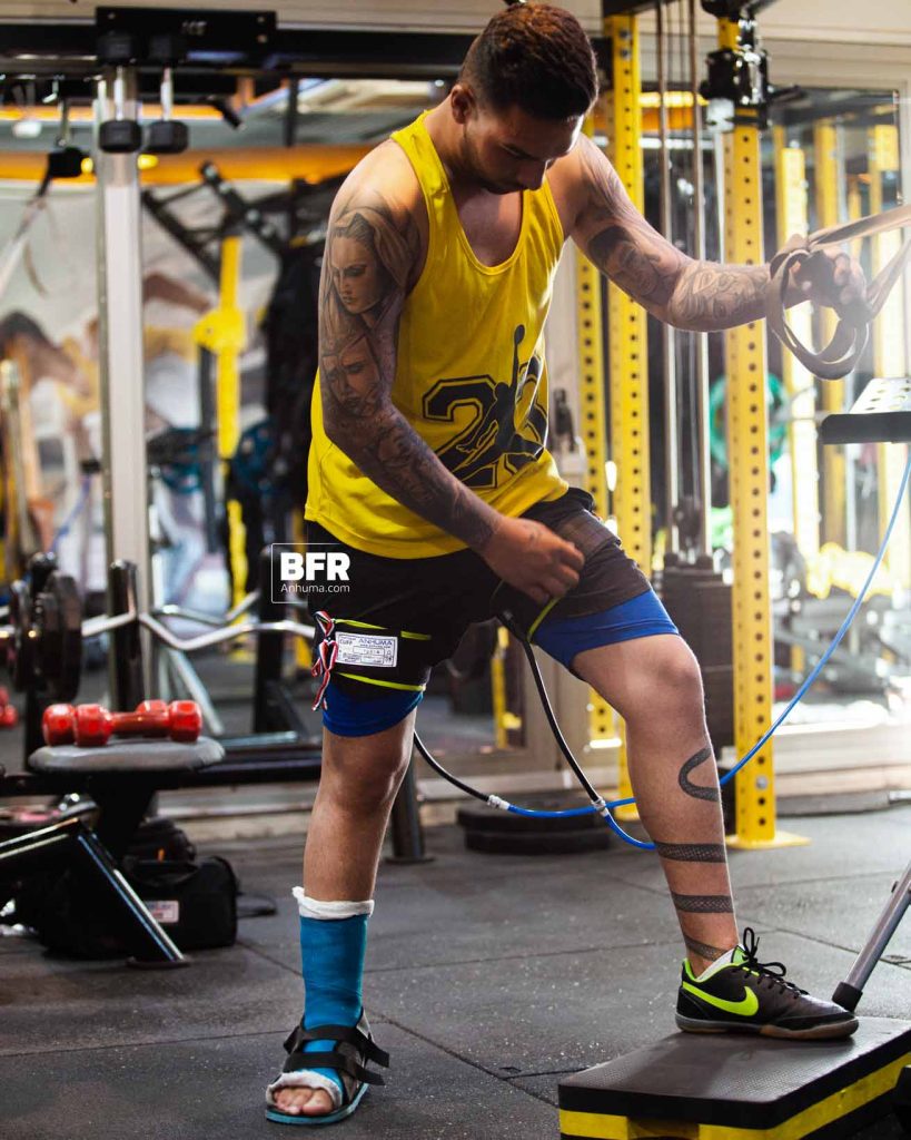 دستگاه BFR افزایش حجم عضله