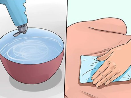 تمیز و خشک نگه داشتن سطح پوست