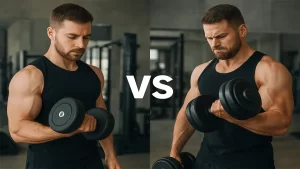 عضله سازی با وزنه های سبک بهتر است یا سنگین