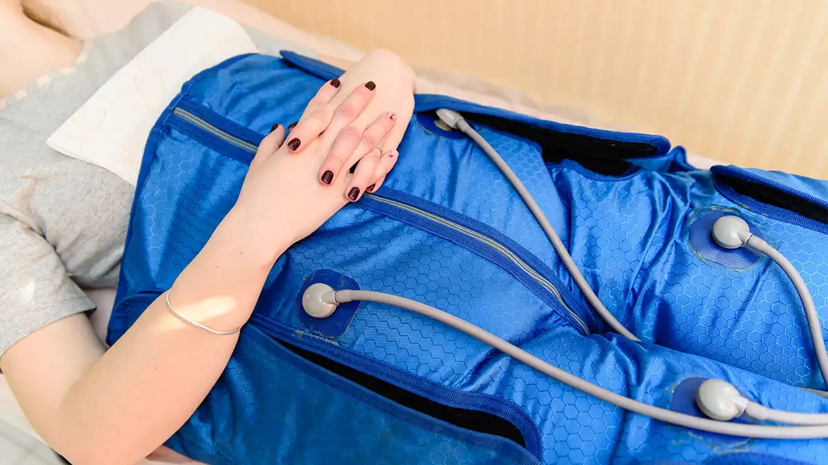 کامپرشن تراپی در خانه