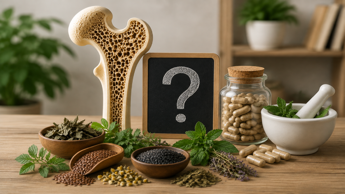 دارو های گیاهی برای پوکی استخوان